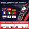 Electrical Tester for 6V-30V Cars, Short Circuit Breaker Finder Tool,