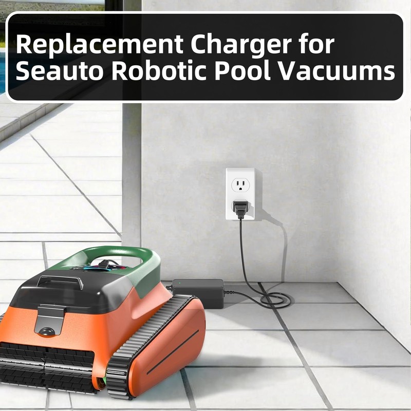 Charger Compatible with Seauto Crab CR and Zyerch SAT30 Robotic