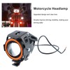 Motorcycle Headlight 4 Lighting Modes Aperture 12 to 60V Shockproof