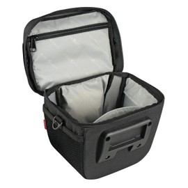 KlickFix Aventour Compact Stuurtas, Black, 3 Litres