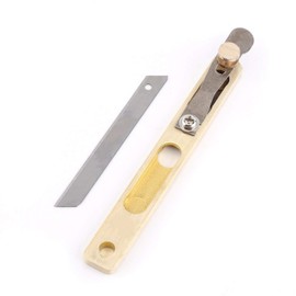 Oumefar Positioning Line Strip Cutter Leather Craft Positioning Cutter Copper Leather Craft Cutter Tool Positioning Cutter for Leather Work Tool