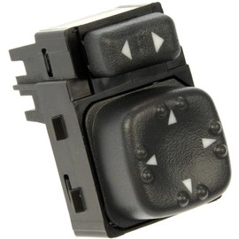 Power Mirror Switch Compatible with Chevy Silverado, Suburban, Tahoe, Avalanche 2000 2001 2002 Sierra Mirror Switch - Replaces 901-124 901124, 15045085 19259975