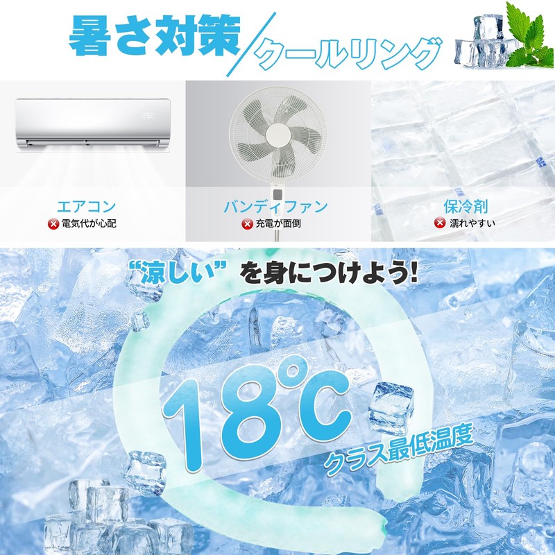 Ice Neck Ring, Cooling Ring, Neck Cooler, PCM Cooling Ring,