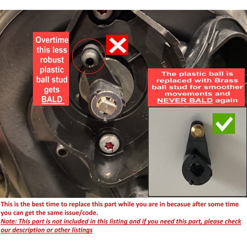 Chevy Sonic Cruze 1.8L intake Manifold Tuning Valve Runner Arm