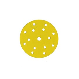 2W Starter Basic Gold Disc Sandpaper Diameter 150 mm 15-Hole Grain 80-320 (Pack of 50)