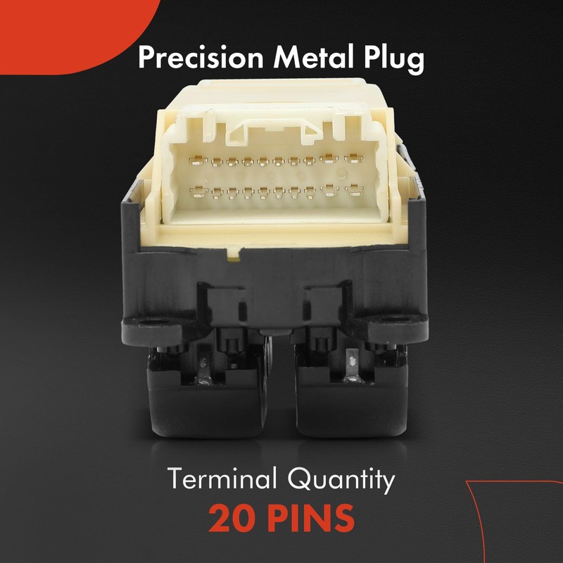 A-Premium Master Power Window Switch Compatible with Toyota Land Cruiser