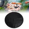 BBQ Mat, Durable 2-Layer Silicone Coated Fiberglass Cloth, Grill Floor