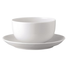 Rosenthal Studio Line Moon White Sauce Boat 2 Piece Set