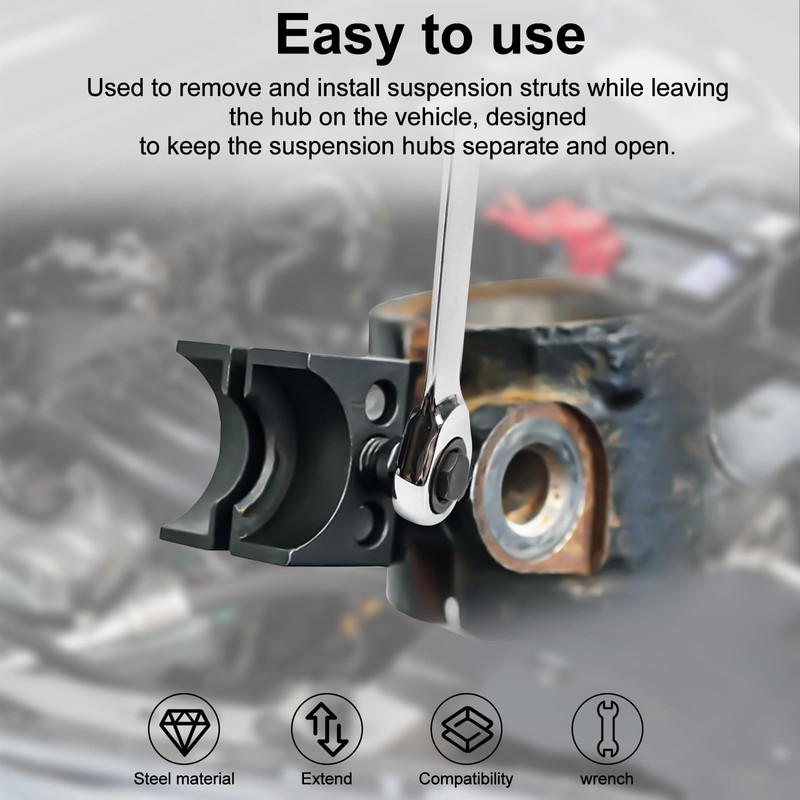 Suevut Suspension Strut Spreader with Split Hub - Knuckle Spreader