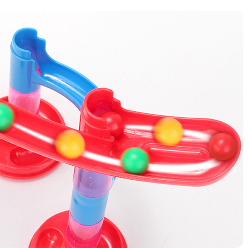 Marble Run Building Blocks DIY Three Dimensional Race Track Marble