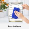 JEFURE A4 Acrylic Sign Holder, 3 Pack Clear Perspex Display