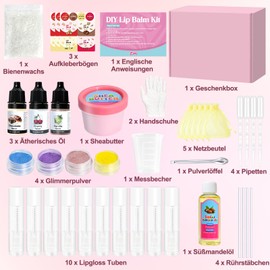 Lip Gloss Making Kit, Make Your Own Lip Gloss, Girls Lip Gloss Set, Funny Makeup Gift For Women