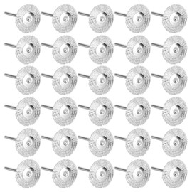 Set of 30 Wire Brushes Dremel Brushes Wire Brush Set Polishing Cleaning Rotary Tool for Drill Rotating Tools (Steel Wire)