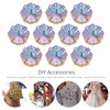 10Pcs Sewing Claw Diamond Fat Square Glass High Top Clothing