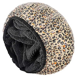 Auban Forro Rizo Mantiene Cabello Seco Gorro Ducha Mujer Baño Diseño Impermeable Doble Capa Interior Exterior Eva Impermea