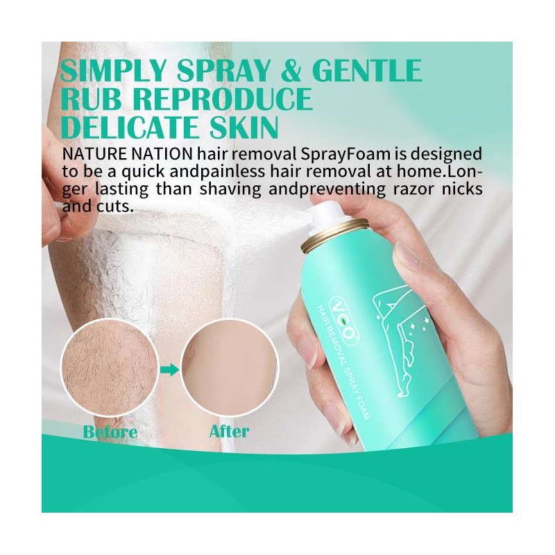 VGO-Hair removal spray foam Mousse hair removal Rapid conditioning Non-irritating-A