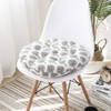 XSlive Round Chair Cushions Seat Cushion Boho Pattern Soft Thick