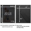 LaVie Home 8x10 Picture Frames (12 Pack, Black) Simple Designed