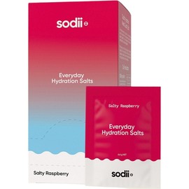 Sodii Everyday Hydration Salts Salty Raspberry Sachets 6.6g X 30