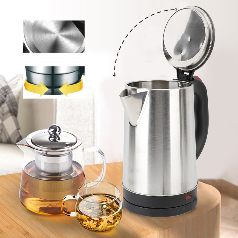 Electric Kettle 2.5L Prevent Dry Burning Auto Shut Off Fast
