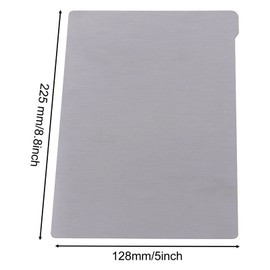 Flex Build Plate, Resin 3D Printer Flex Building Plate 225x128mm Spring Steel Flexible Plate and Magnetic Base Platform, Magnetic Removable Build Plate Kit for Resin 3D Printer