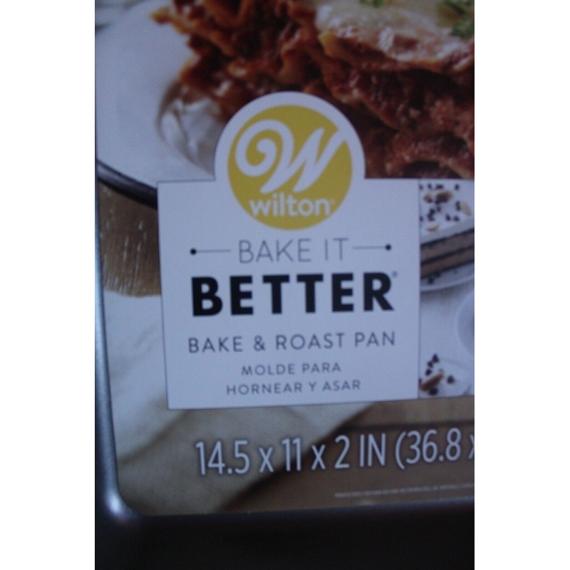 Wilton NEW Wilton Non-Stick Lasagna or Roasting Baking Pan 14.5"x11"