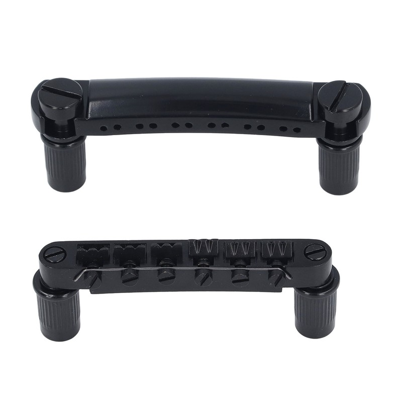 12 String Saddle Bridge and Tailpiece with Studs Metal Guitar