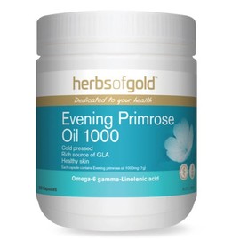 Herbs of Gold Evening Primrose Oil 1000 200caps EPO (Evening Primrose Oil)