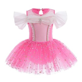 Dressy Daisy Princess Ballet Leotards Tutu Dress for Baby Girls Dance Costume Ballerina Outfits Dancewear with Tulle Skirt Size 18 to 24 Months