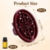 Meridian Brush 2 Pcs with Massage Oil Set Full Body