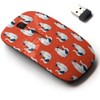 2.4G Wireless Mouse with Cute Pattern Design for All Laptops