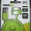 powerxcel charger 3ft Flat Cable , Tangle Free