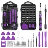 sourcing map 140 in 1 Magnetic Precision Screwdriver Set Electronics