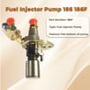 kimllier 186 186F Diesel Fuel Injector Pump with Solenoid Replacement