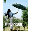 Chakipee Compact Travel Umbrella Windproof Strong- Automatic Folding Umbrellas for