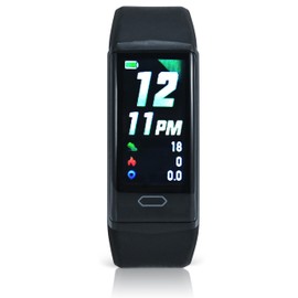 Zewa® Fitness Activity Tracker, Heart Rate Monitor, Free Pro App, Step Counter, Sleep Tracker, Remote Camera Support, Notifications & Alarms, Weather Data Display, Find Phone Feature