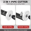 Inside Pipe Cutter for PVC Pipe Cutter Tool with 7"