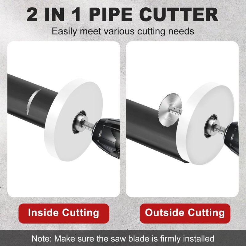 Inside Pipe Cutter for PVC Pipe Cutter Tool with 7"