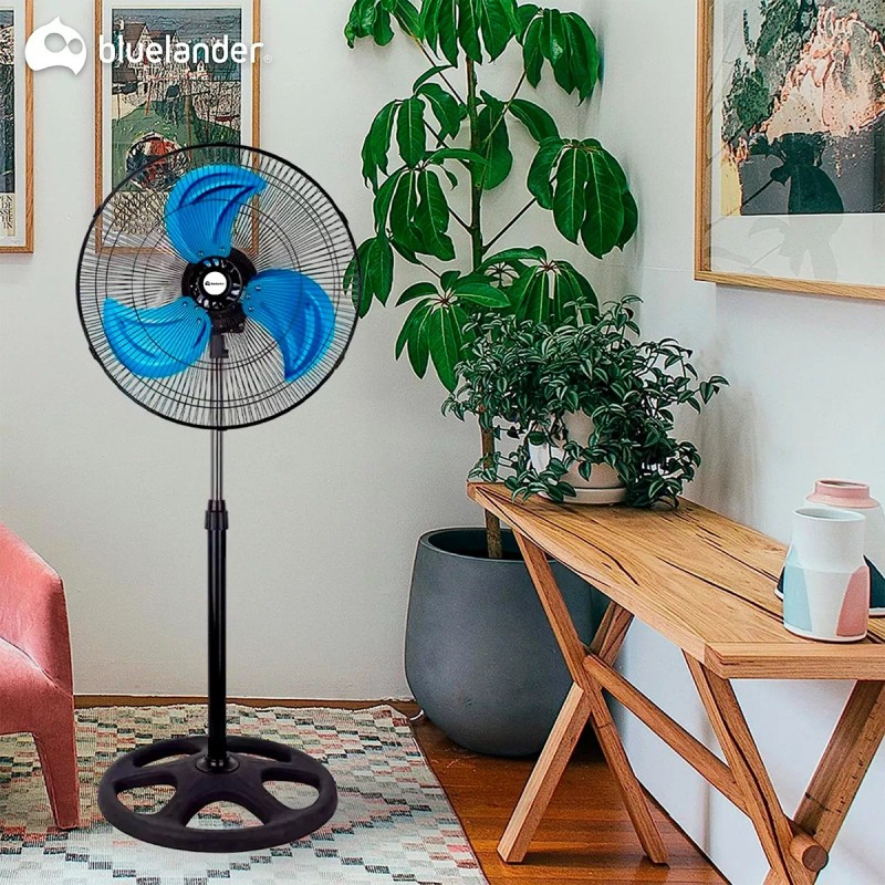 Ventilador 3en1 Techo Piso Pared Giratorio Ajustable 3 Aspas