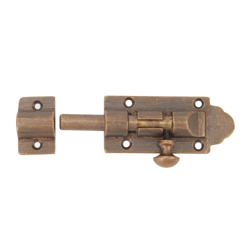 Barrel Bolt Buckle Rust Proof High Hardness Brass Antique Sliding