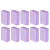 HARFINGTON 10pcs Nail Buffer Blocks 120 Grit Nail Sanding Buffing