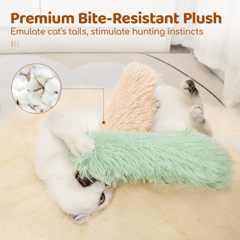 Potaroma Potaroma Cat Toys Pillows, 3 Pack, Soft and Durable