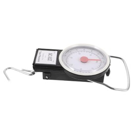 Ciieeo 2 Piezas escala de equipaje bolsas báscula de peso corporal volcadores de peso corporal balanza para equipaje báscula portátil mini balanza de resorte escala mini hierro plastico