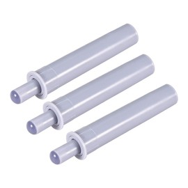 sourcing map Damper Buffers Soft Quiet Close for Cabinet Door Drawer Gray 3pcs