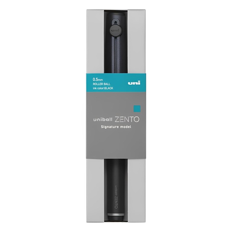 Uni-Ball Zento Signature Model 0.5mm [Metallic Black]