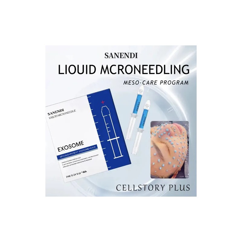 Sanendi Serum Microagujas Exosomas Antiedad 4 Ampolleta 7ml