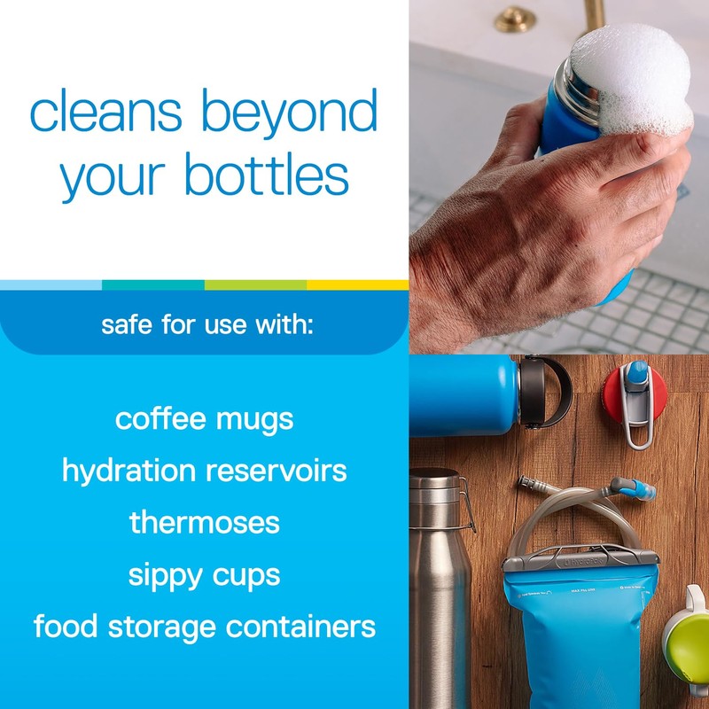Bottle Bright 36 Tablets - EPA Safer Choice Certified, Clean