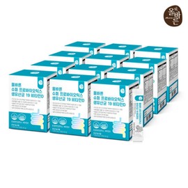 Correct Super Probiotics Live Lactobacillus 19 Vitamin D 30 sachets 12 boxes total 12 month supply / 올바른 슈퍼 프로바이오틱스 생유산균 19 비타민D 30포 12박스 총 12개월분