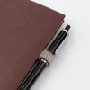 DESIGNPHIL 82220006 Midori Mini Clip Pen Holder, Silver