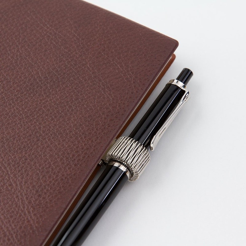 DESIGNPHIL 82220006 Midori Mini Clip Pen Holder, Silver